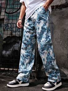 Coolqubz Youth/Teen Boys Wide Leg Sports Pants, Comfy - Multicolor - View 3