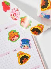 Strawberry Shortcake | ROMWE Nhãn dán họa tiết nhân vật hoạt hình cho máy tính xách tay và máy tính xách tay - Nhiều màu - Xem 1