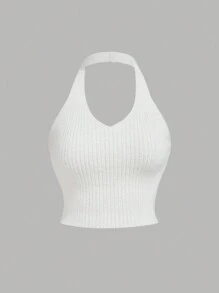 SHEIN MOD Plus Size Fuzzy Spaghetti Strap Camisole, Sexy Base Layer Top - White - View 1