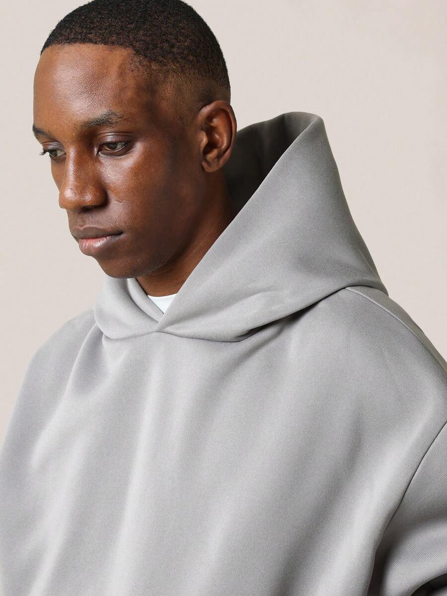 SUMWON Crop Fit Overhead Essential Hoodie SHEIN UK