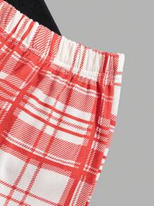 RueChic Men Bear Printed Regular Longsleeve Homewear Set - Black - View 5