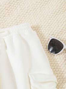 2 st Unga flickor Halloween Ghost Blommig pumpa "BOO" tryck långärmad utsvängd outfit + Halloween-tema + julklapp + vardagskläder - Multifärgad - Visa 6