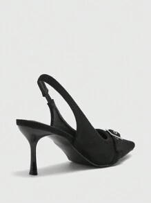 CUCCOO BIZCHIC Escarpins à talons hauts à bout pointu noir, pour femmes, usage quotidien, bureau, soirée, rendez-vous