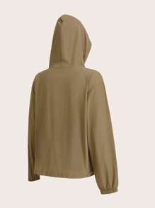 Gameset SHEIN Sport 2 件户外活动连帽夹克套装，适合露营、徒步旅行、城市通勤 - 彩色 - 查看 20