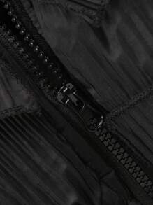 Tween Girl Ruffle Collar High-End Elegant Sweet Elegant Cute Princess Warm Bread Padded Coat, Versatile - Black - View 7