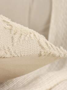 1 件圣诞树枕套，毛绒绗缝刺绣圣诞装饰，秋季/冬季