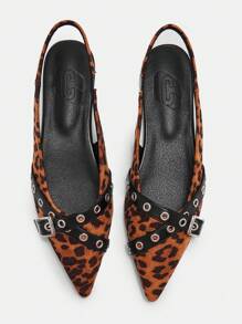 CUCCOO GRLICON 女士 Y2K 风格平底鞋，适合朋克、骑行者、酷女孩、万圣节、圣诞节、派对装扮 - 彩色 - 查看 9