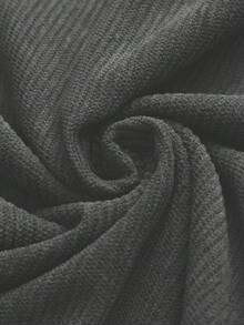 Quần rút dây thường ngày giặt sạch dành cho nữ - Xám - Xem 7