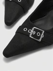 CUCCOO BIZCHIC Escarpins à talons hauts à bout pointu noir, pour femmes, usage quotidien, bureau, soirée, rendez-vous