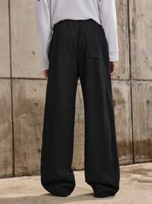 Forever 21 Men's Knitted Jeans With Hidden Cell Phone Zip Pocket In Black - Black - View 2