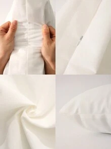 1 件圣诞快乐红色圣诞树印花矩形枕套，户外靠垫套，双面印花，无填充，圣诞装饰，圣诞礼物 - 彩色 - 查看 5