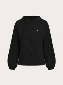 Gameset SHEIN Sport 2 件户外活动连帽夹克套装，适合露营、徒步旅行、城市通勤 - 彩色 - 查看 24