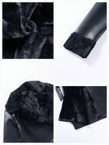 Eilly Bazar Damen Lange Mantel Jacke