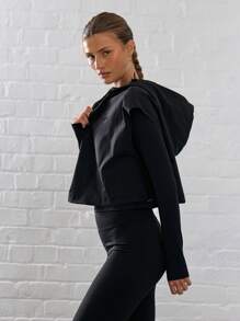 Musera Sport 3/4 Zip Waterproof Vest, Padel, Tennis, Pickleball Gym Fitness - Royal Blue - View 3