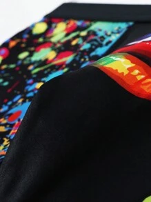 4pcs/Set Men Casual Cow Print Boxers - Multicolor - View 8