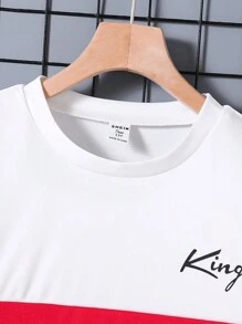 Teen Boys Casual Plaid Comfortable Hoodie Sweatshirt And Pants Set