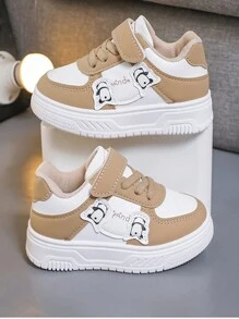 童鞋儿童钩环休闲运动鞋，新款春秋季男童软底运动鞋白色，幼儿园/小学生