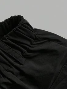 SHEIN Velisys 2 Stück Damen Lässig Einfarbig Cargo & Sport Shorts Set - Verschiedenfarbig - Übersicht 5