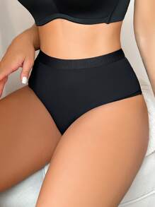 1pc Lace Patchwork Triangle Panties, Charming Series