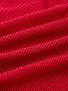 SHEIN MOD Vestido rojo de doble capa con bajo desmontable para mujeres, vestido de graduación rojo, vestido formal, vestido de mujer para otoño, atuendo de mujer para crucero, vestido, vestidos de bienvenida, vestido de mujer de princesa, vestido renacentista, vestido vintage, vestido elegante rojo - Rojo - Ver 6