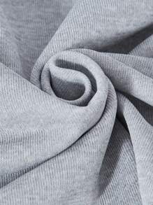 SHEIN Explorewe 3 件套 Tween 女童套装：纯色长袖连帽短款夹克、字母图案吊带背心和直腿工装裤，适合春秋冬季的时尚都市风格