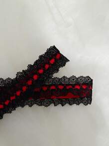 1 Pair Women's Sexy Lingerie Accessories (Leg Garters) - Black - View 5