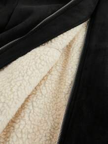 Manfinity VCAY Men's Collar Neck Slim Fit Long Sleeve Casual Jacket Windbreaker, Suitable For Autumn/Winter