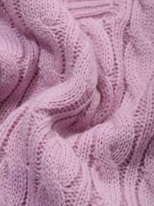 Dazy Kids Young Girl Turndown Collar Knitted Sweater