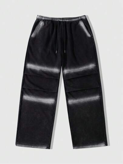 Street Life Men's All-Over Print Pocket Drawstring Waist Casual Pants