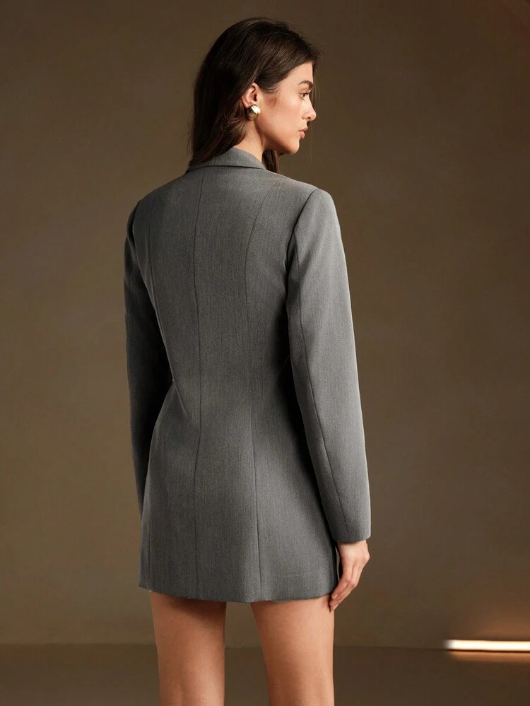 Design Cut-Out Front Tie Up Women Dress