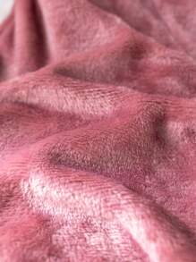 Cozy Pixies 2 件/套 女婴纯色针织柔软圆领荷叶边下摆长袖运动衫和松紧腰长裤