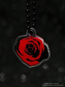 Marilyn Monroe X SHEIN Figure And Floral Print Shell Pattern IML Earphone Case - White - View 4