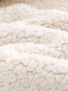 Cozy Pixies 年轻女孩格纹保暖衬里翻领长袖开衫 - 彩色 - 查看 3