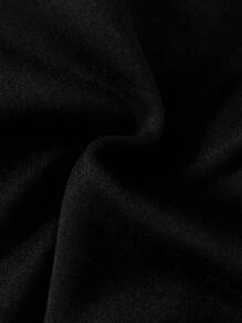 Bộ quần áo nỉ trùm đầu họa tiết gấu camo cho bé gái, mùa thu/đông - màu đen - Xem 6