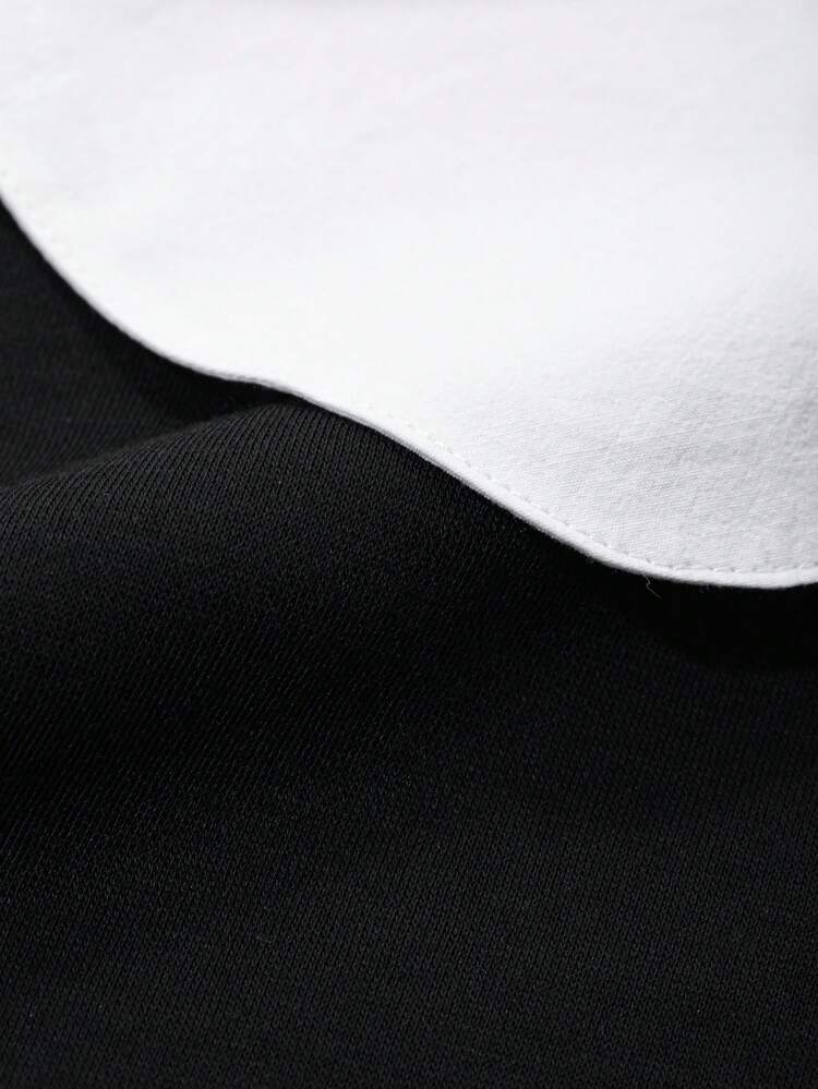 Women Dolly Collar Casual Loose Sweatshirt,Fall Women Clothes