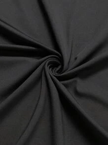 Manfinity Swimmode Men's Cartoon Print Crew Neck Short Sleeve Casual Surfing T-Shirt - Black - View 3