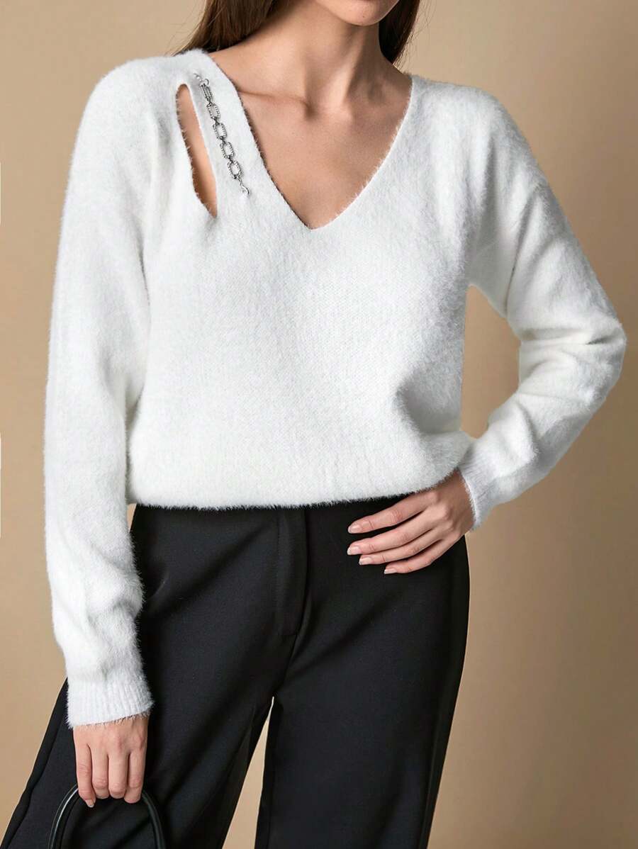 EURMUSE 带细节的套头衫设计 +308