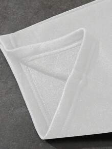 Manfinity EMRG Plus Size Men's Casual Spider Web Print Drawstring Waist Sweatpants - White - View 3