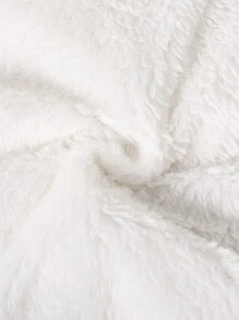 Abrigo acolchado casual estilo corto para adolescentes niñas - Caqui - Ver 6