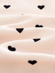 Cozy Pixies 3pcs/Set Baby Girl Heart Pattern Knitted Soft Ruffled Collar Long Sleeve Sweater Set - Multicolor - View 5