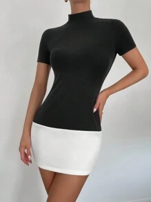 SHEIN Essnce Plus Size 2024 New Spring And Fall Thanksgiving Women Outfit Outfits Sexy Women Outfits Fall Clothes Princess Women Costume Elegant Women Dresses Sexy Black Dress Women Costumes Outfits Concert Women Outfit Fairy Costume Dress Summer Women Outfit Fall Women Outfits Commuter Office Lady Boss Style Color Block Patchwork Dress