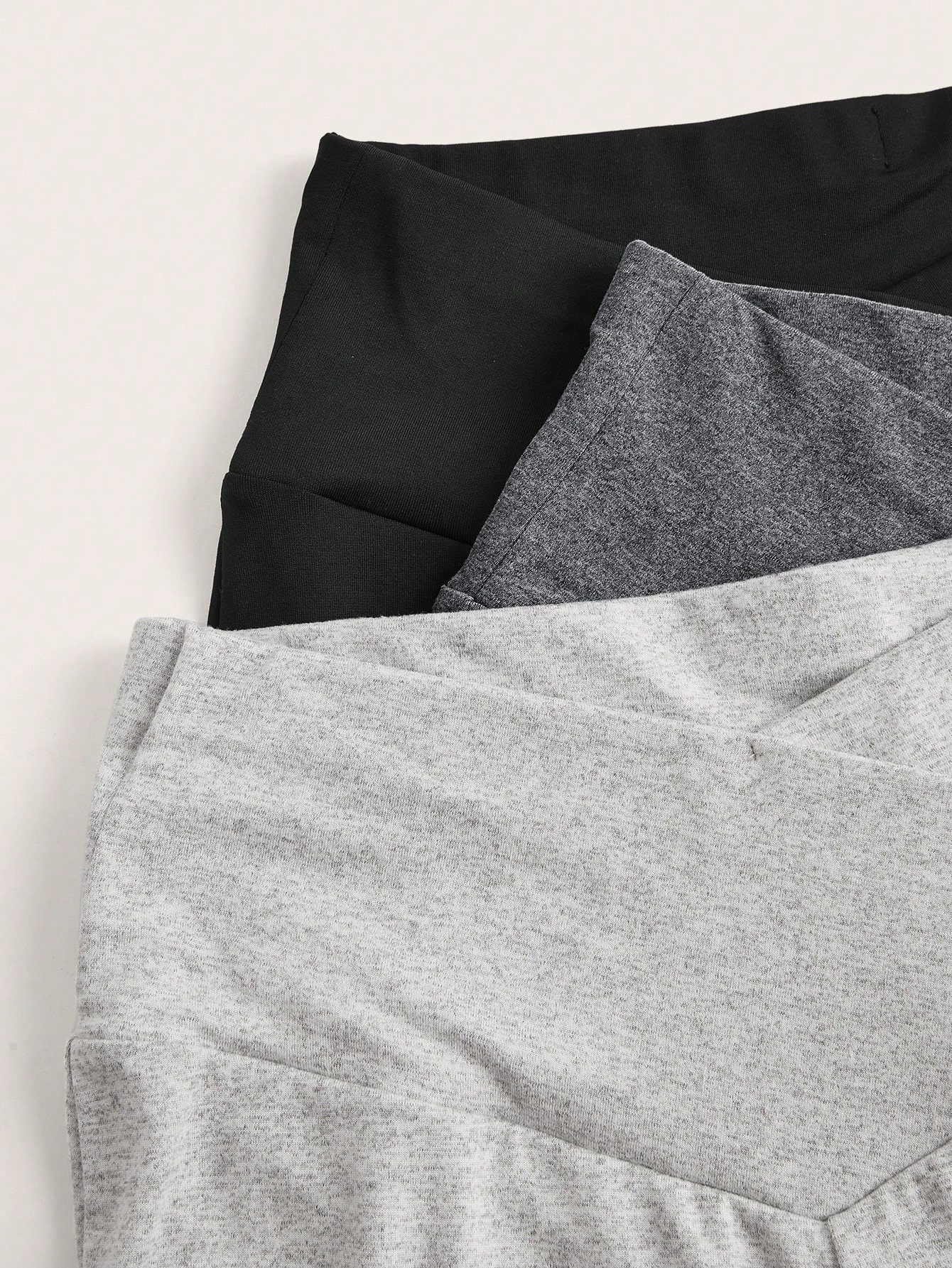 SHEIN EZwear طقم سراويل 3 قطع للنساء بخصر على شكل...