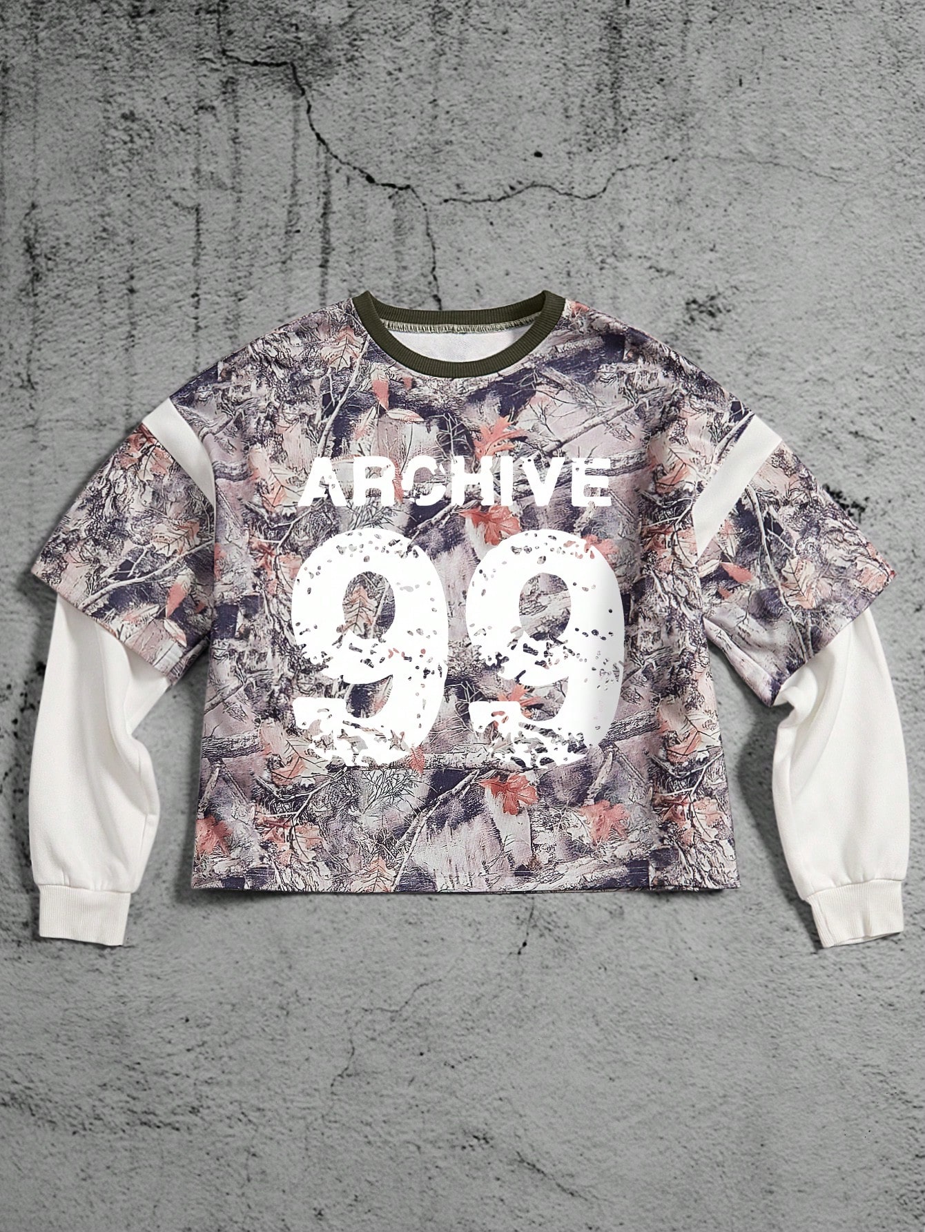 Manfinity Dauomo Letter Print Casual Round Neck Pullover T-Shirt For Men, Suitable For Outdoor Activities