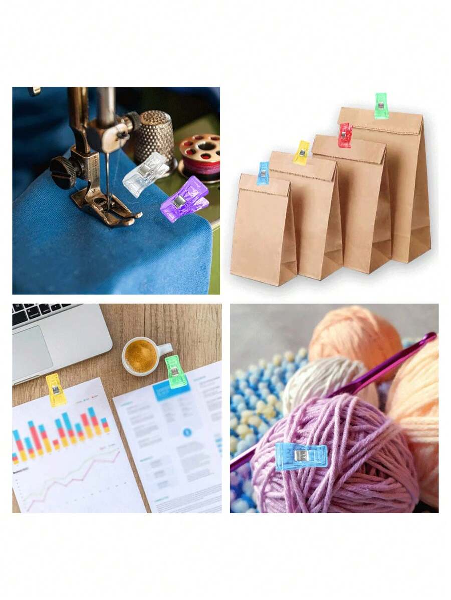 20pcs Colorful Sewing Clips, Multipurpose Sewing Clips , Positioning