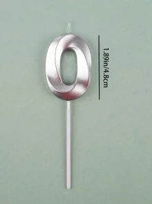 1 件歌剧院数字生日蜡烛，用于烘焙和蛋糕装饰，派对用品情人节、情人节婚礼、生日