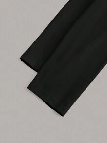 Slaydiva Milano Casual Letter Pattern Round Neck Short Long Sleeve T-Shirt For Plus Size Women, Autumn/Winter