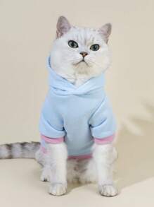 PETSIN 1pc Blue Pet Cute Dinosaur Costume Hoodies For Cats/Dogs