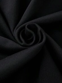 万圣节可爱幽灵、骷髅、蝙蝠和蜘蛛网南瓜图案印花连帽衫，适合青少年男孩 - 黑色 - 查看 3