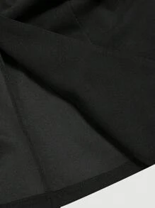 SHEIN MOD Veste élégante de femmes à col et manchettes en nœud papillon double boutonnage, veste d'hiver pour femmes, veste d'automne pour femmes, tenue d'automne pour femmes, veste d'hiver pour femmes