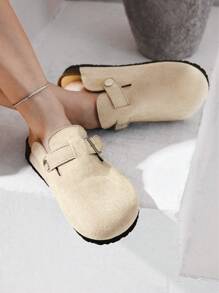 Styleloop Women's Casual Versatile Flat Loafers Fall Valentines - Apricot - View 9